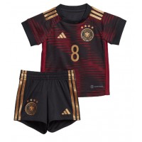 Maglie da calcio Germania Leon Goretzka #8 Seconda Maglia Bambino Mondiali 2022 Manica Corta (+ Pantaloni corti)